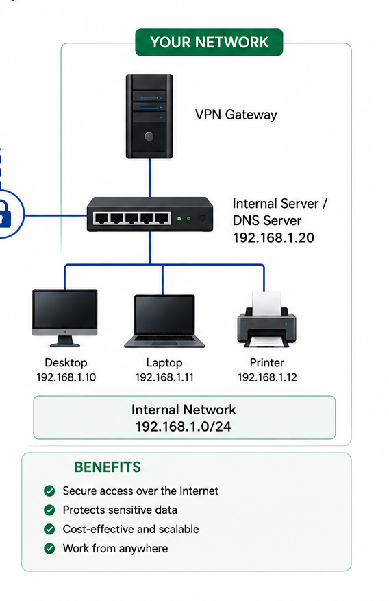 HomeIT Services remote access VPN Essex