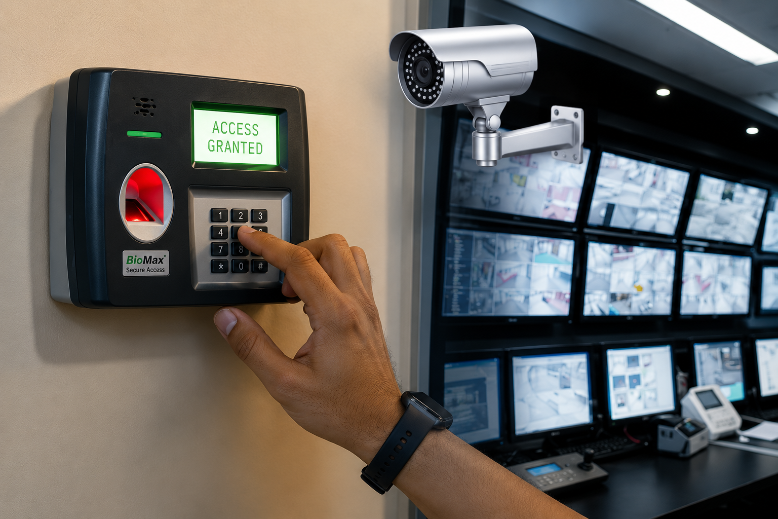 CCTV and access control installation Essex