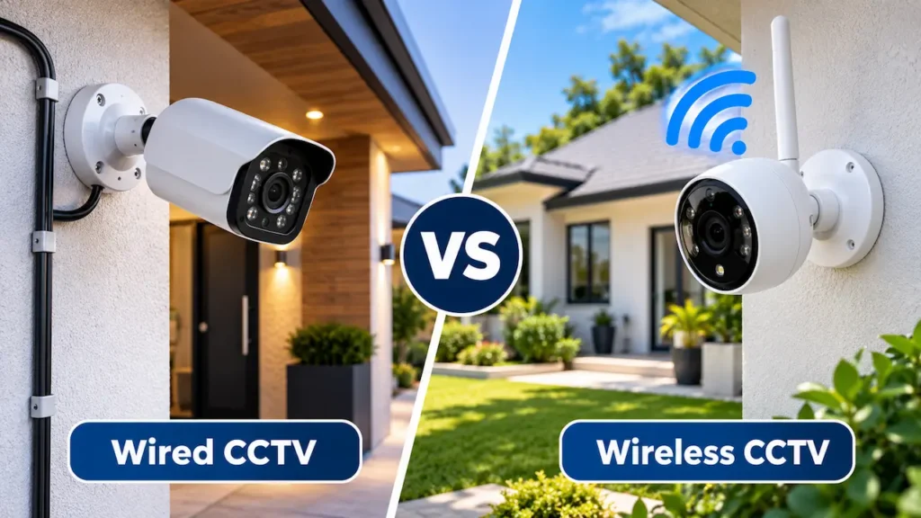 Wired vs Wireless CCTV Cameras: Which Is Better for Home Security?